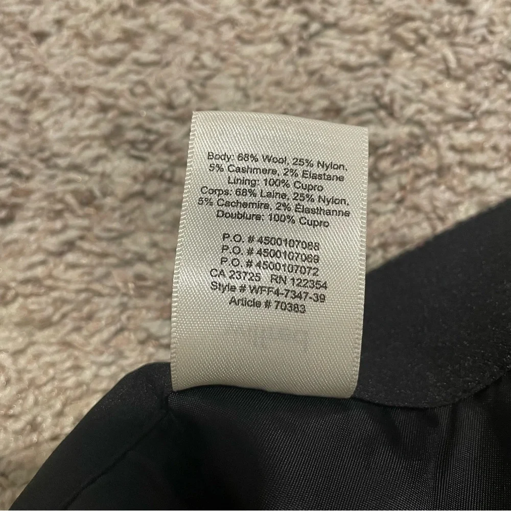 Aritzia Wilfred Renee Plaid Mini Skirt (Wool & Cashmere) - Picture 8 of 8